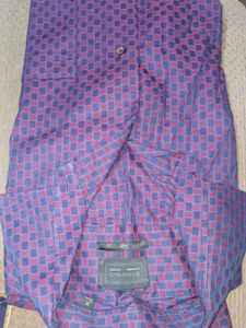 Vintage Patterned Button-Down Shirt