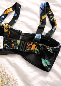 Floral Bikini Top new