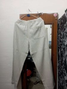 Striped Casual Trousers
