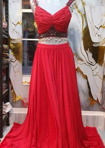 Stunning Red Lehenga Choli Set