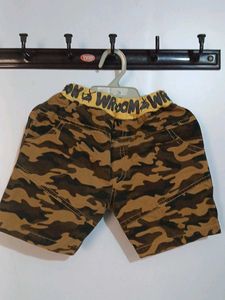 Kids Camouflage Shorts