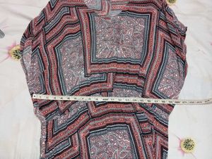 KAFFE Boho Print Maxi Dress