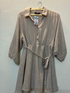 max new cream colour dress for women