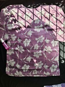 Floral Print Kurta
