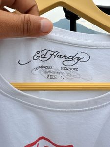 Ed Hardy Tiger Graphic T-Shirt