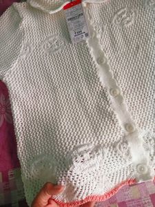 White Knit top