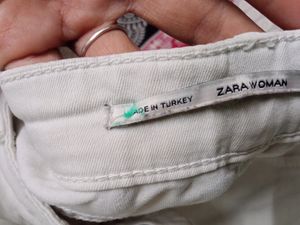 Jeans White ( Used)