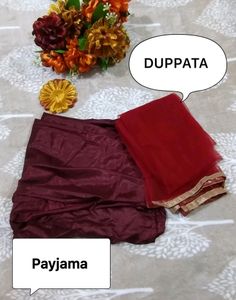 DEEP WINE THREE PIECE HEAVY GOWN