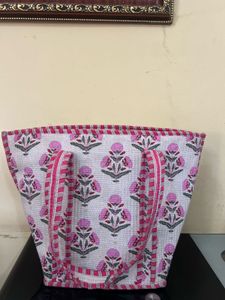 Floral Tote Bag