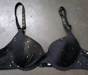 Sparkling Black Bra