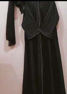 Dubai black Abaya with Embellishments