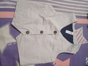 Partywear Formal Pant Shirt And Waist For Baby
