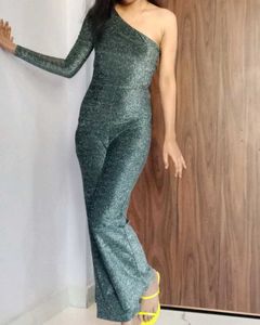Glittery Slim Fit Jumpsuit