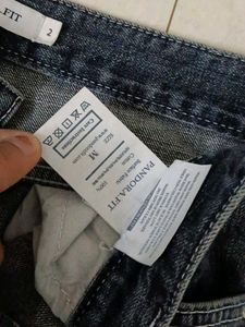 Classic Dark Wash Straight Leg Jeans