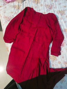 Elegant Red Kurta❤️