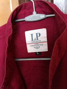 Men's Casual Maroon short Kurta