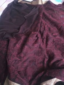 Elegant Embroidered Saree