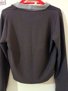 Studio Fit Cropped Polo Shirt