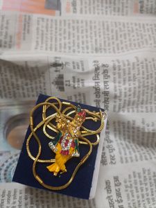 Lord Krishna Necklace With Chain