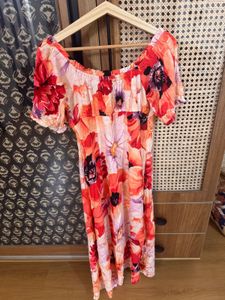 HnM Floral Print Maxi Dress
