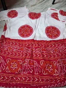 Traditional Bandhani Kurta Set