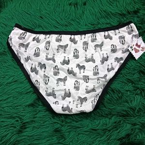 Cute Zebra 🫴🏻🎁Print Panties
