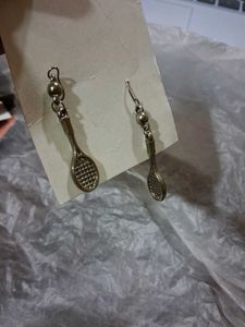 Tennis Racket Earrings