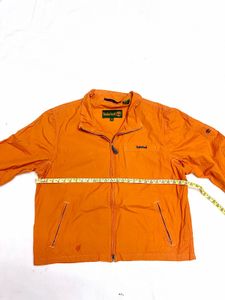 Timberland Orange Zip-Up Jacket