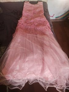 Pink gown
