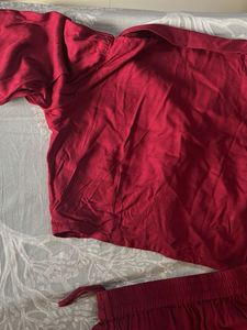 Chic Red Co-ord Set