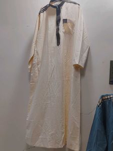 Men's Cream Thobe/Jubbah