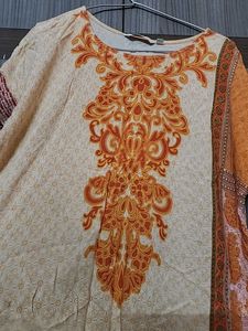A Line Kurti With Pocket