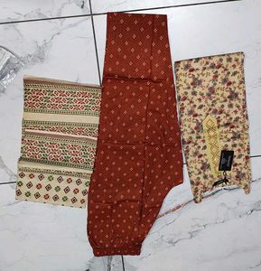 Floral Print Kurta Set with Pants &amp; Dupatta 3XL