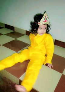 Yellow Sequined Kurta