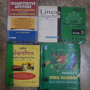 Competitive Exam Preparation Books Bundle