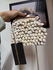 Diwaah Shell Clutch With Tags