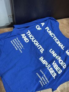 Blue Graphic T-Shirt - Dept. of Thoughts