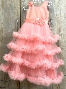 Girls' Pink Party Dress