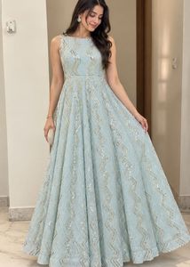 Elegant Sequin Embellished Gown