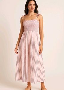Striped Dress with Shrug (New)