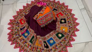 Vibrant Embroidered Lehenga Choli Set