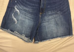 Women's High-Waisted Denim Shorts