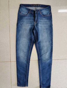 Classic Blue Wash Denim Jeans