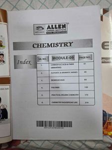 Allen Chemistry Books (JEE Main + Advanced)
