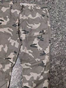 Camouflage branded DNMX Cargo Pants