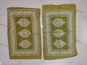 Green Printed pillow cover- Set of 2