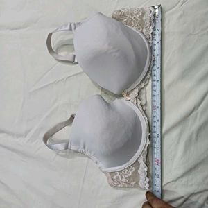 Comfortable ❤️‍🔥Light Blue Lace Trim Bra