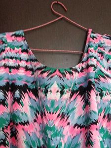 Colorful Print Dress