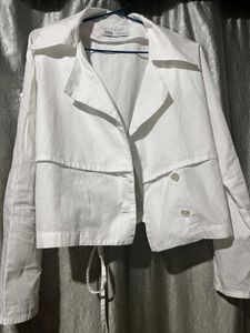 ZARA Chic White Top