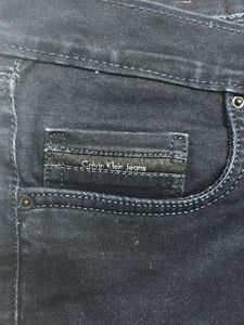 Classic Dark Wash Denim Jeans